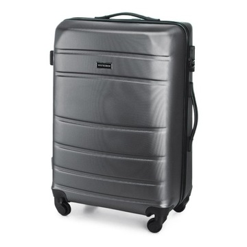 WITTCHEN Средний чемодан из рифленого АБС-пластика.