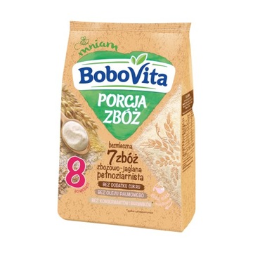 BoboVita Kaszka bezml. 7 zbóż zbożowo-jaglana 170g