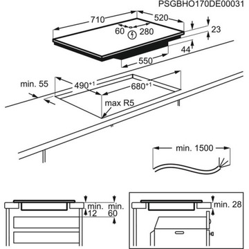 Индукционная плита Electrolux EIV734