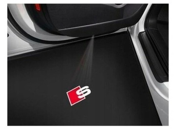 OSVĚTLENÍ PRAHU LOGO S AUDI 4G0052133J ASO