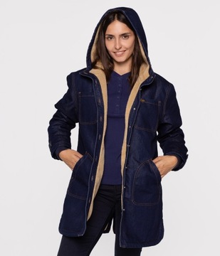 LEE COOPER Jeansowa ocieplana kurtka DAGMA 2023 XL