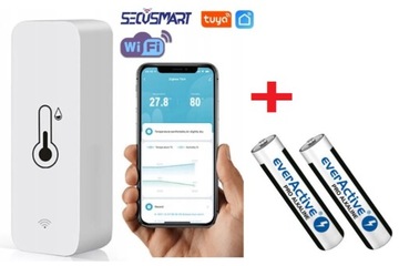 УМНЫЙ ДОМ ТЕРМОМЕТР ГИГРОМЕТР WiFi ВЛАЖНОСТЬ