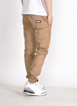 Spodnie 4XL Bossline Cut Jogger Karmelowe joggery