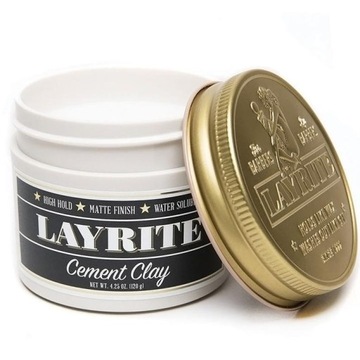 LAYRITE Pomada do włosów Cement Clay 120g matowa