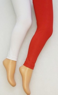 Getry legginsy getry długie kolory dziecięce r.104