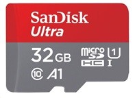 SanDisk MicroSDHC karta 32GB Ultra (120MB/s, A1 Class 10 UHS-I, Android - T