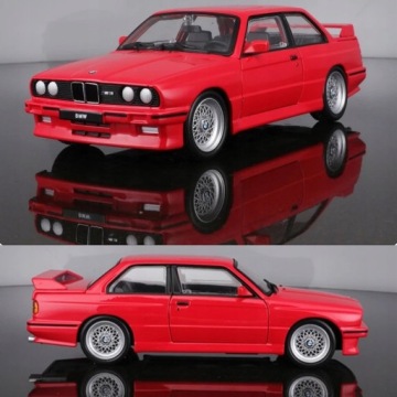 1988 BMW 3 серии M3 красный 1:24 BBURAGO