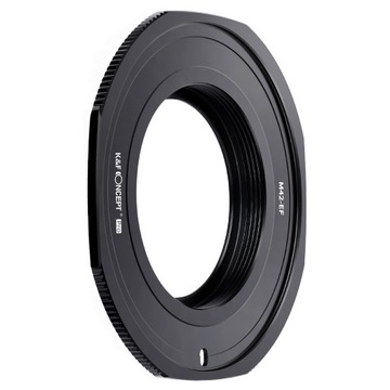 Adapter Redukcja Pierścień K&F CONCEPT PRO do CANON EOS EF EF-S na M42