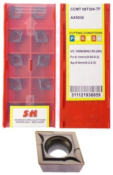 PŁYTKA PŁYTKI CCMT 09T304-TF AX5030 DO NOŻA SCLCR SCLCL SCMCN