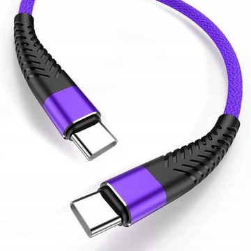 Кабель USB C USB C (быстрая зарядка, тип C, 60 Вт, 3A, 1,8 млн. Databable Braid)