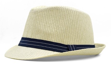 Letni kapelusz męski ecru TRILBY 30 Pako Jeans