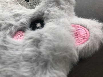 МАСКА ДЛЯ СПЯЩЕГО ПУЗЫРЯ РЕЛАКСАЦИЯ МИШКА СЕРЫЙ СТАРИК ПЛЮШЕВЫЙ МИШКА