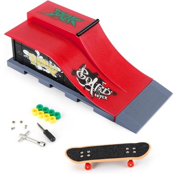 КОМПЛЕКТ РАМП ДЛЯ СКЕЙБОРДОВ, МИНИ-СКЕЙТБОРДОВ, РАМПЫ С ФИНГЕРСКИМ СКЕЙТПАРКОМ