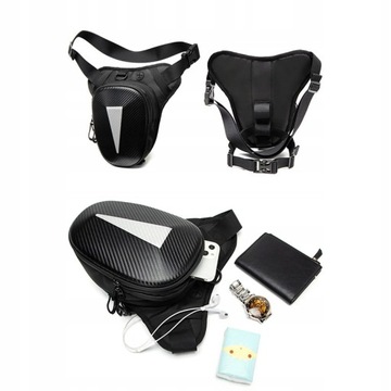 Водонепроницаемая мотоциклетная сумка до бедра.