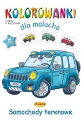 Samochody terenowe. Kolorowanki dla malucha