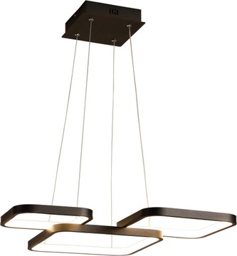 Lampa wisząca BOGOTA żyrandol LED ring kwadrat 46W
