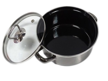 ЭМАЛЬНАЯ КАСТРЮЛЯ METALCO ENAMEL PLESZEW 1,9 л 16
