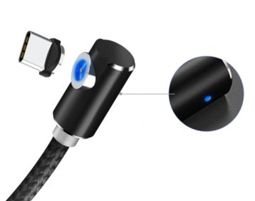 2M MICRO TYPE-C ANGLE MAGNETIC CABLE for IPHONE