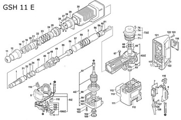 УПЛОТНЕНИЕ ПОРШНЯ ПРОКЛАДКА ПОРШНЯ GSH11E GSH 11 E