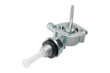 Топливный кран, Крестовой топливный клапан 110 125, ввернут в алюминиевый бак.