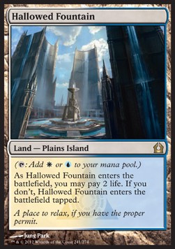 Hallowed Fountain Return to Ravnica