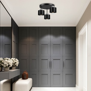 LAMPA sufitowa wisząca LED ŻYRANDOL PLAFON CHROM loft nowoczesna E27