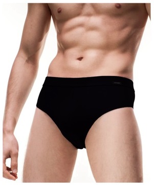 SLIPY MĘSKIE CORNETTE AUTHENTIC CZARNE XL