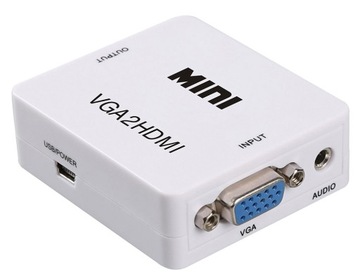 ADAPTER SYGNAŁU VGA do HDMI AUDIO KONWERTER