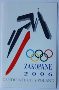 Кандидат на организацию наклейки Олимпийских игр в Закопане 2006 г.
