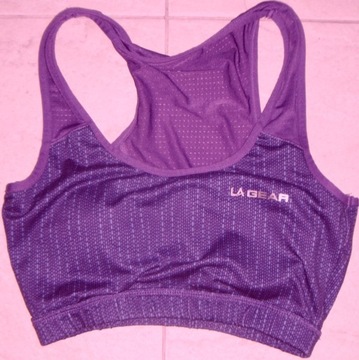 BIUSTONOSZ STANIK XS 34-36 FIOLET SPORT LAGEAR!