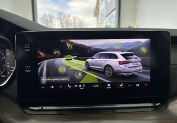 Skoda Octavia IV Kombi 2.0 TDI SCR 200KM 2022 Skoda Octavia 2.0TDI 200KM 4x4 Scout Matrix Hak ACC Ambiente Head-Up El.Fo, zdjęcie 27