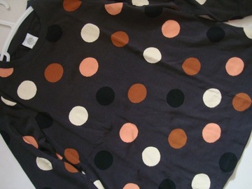 KOLOROWA tunika w grochy LINDEX r.122