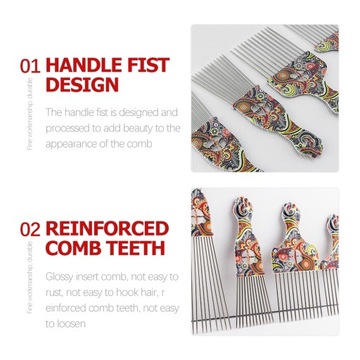 Мужские расчески для волос Afro Pick Fist