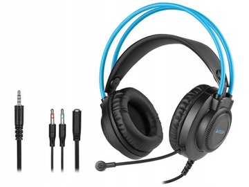Słuchawki z mikrofonem A4Tech FStyler do PC Konsoli PS 4/5 Xbox Przewodowe