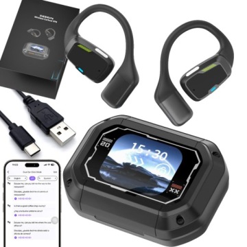 Sluchátka Pro Překlady Překladač Hlasu 135 Jazyků Bezdrátové Bluetooth