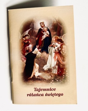 Tajemnice różańca świętego mała podręczna książeczka