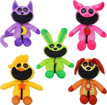 2 szt. Smiling Critters Plush, Catnap Plush,