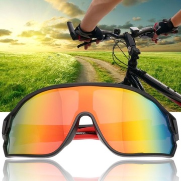 Велосипедные очки ДОРОЖНЫЕ СТЕКЛА UV400 ПОЛЯРИЗАЦИЯ + ЧЕХОЛ