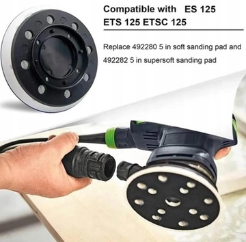 FESTOOL Пластина ST-STF 125/8-M4-J W-HT 492280 диск 125 ES125 ETSC125 ETS125