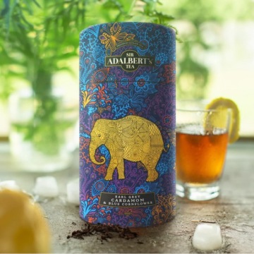 ЧАЙ АДАЛЬБЕРТА EARL GREY КАРДАМОМ И ВАСИЛЬКОМ - ЛИСТОВОЙ