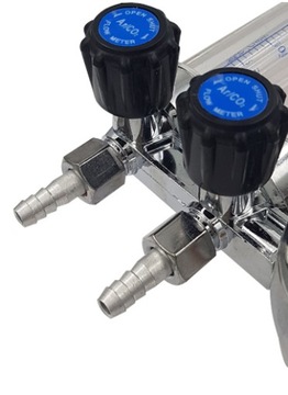 РОТАМЕТР CO2 / АРГОНА x 2 РЕДУКТОР MIG TIG MAG