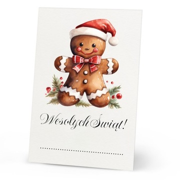 ПОДАРОЧНЫЕ ЭТИКЕТКИ праздники Новогодние бирки (10 шт.)