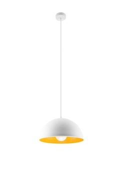 Lampa OKTAVIA biało/złota Sollux SL.0534