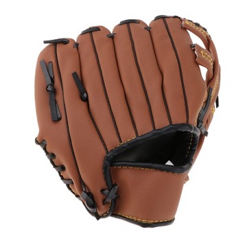 Коричневый бейсбол для занятий спортом на открытом воздухе по софтболу из утолщенного ПВХ S