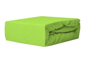 Prześcieradło FROTTE 160x200 z gumką pistacjowe
