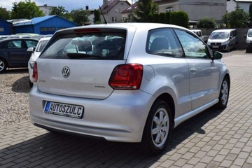 Volkswagen Polo V Hatchback 5d 1.2 TDI-CR DPF 75KM 2010 Volkswagen Polo 1.2 TDI, 3-Drzwi, Srebrny, Kli..., zdjęcie 7