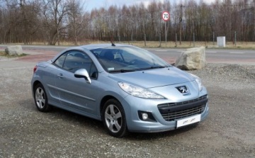 Peugeot 207 CC 1.6 VTi 120KM 2010 Peugeot 207 CC 1.6 120KM Kabriolet Zarejestrowany Klima Grzane fotele 1.6, zdjęcie 2