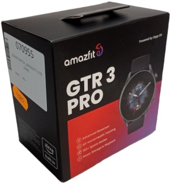 Умные часы AMAZFIT GTR 3 Pro, черные