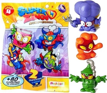 SUPER ZINGS - SERIA 4 - SASZETKA + 2 FIGURKI