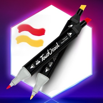 MARKERY ALKOHOLOWE FLAMASTRY MAZAKI PISAKI 80SZT PRO + TORBA Z PRZEGRÓDKAMI